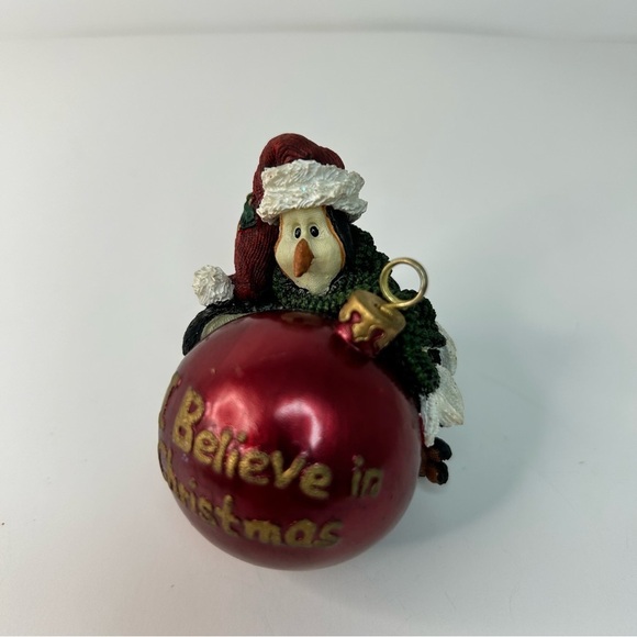 Boyds Bear Naughty & Nice Penny Figure Place Card Holder Penguin - Picture 7 of 13